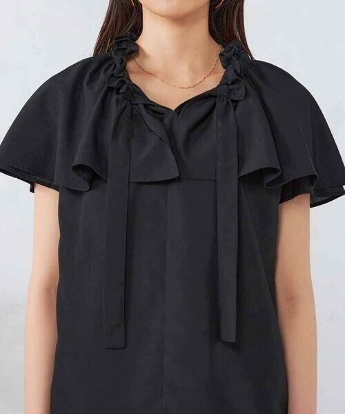 a.v.v / アー・ヴェ・ヴェ シャツ・ブラウス | ナチュラルタッチフリルブラウス | 詳細28