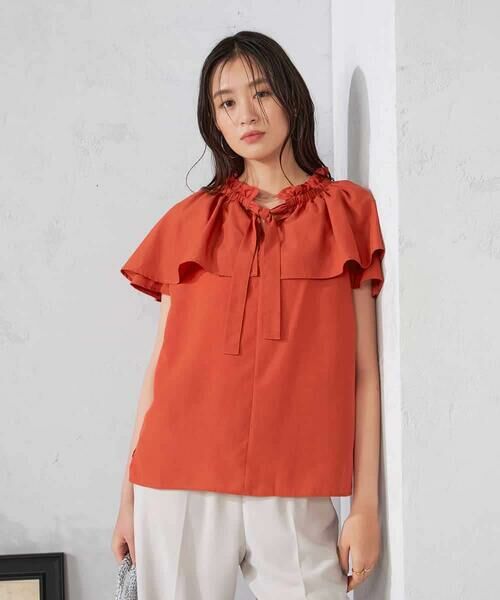 a.v.v / アー・ヴェ・ヴェ シャツ・ブラウス | ナチュラルタッチフリルブラウス | 詳細8