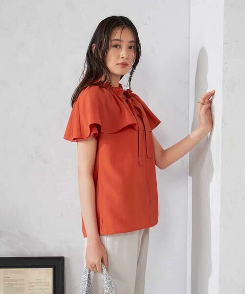 a.v.v / アー・ヴェ・ヴェ シャツ・ブラウス | ナチュラルタッチフリルブラウス | 詳細9