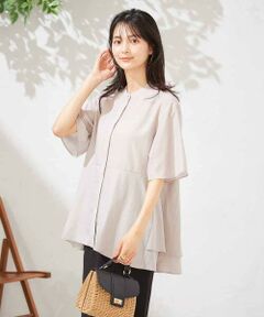 a.v.v / アー・ヴェ・ヴェ シャツ・ブラウス | バックティアードブラウス