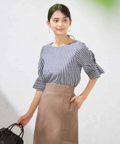 a.v.v / アー・ヴェ・ヴェ シャツ・ブラウス | タックスリーブブラウス【WEB限定】