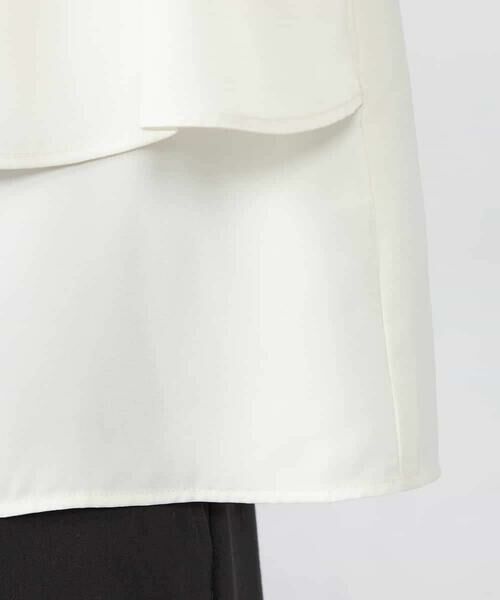 a.v.v / アー・ヴェ・ヴェ シャツ・ブラウス | 【接触冷感/UVカット/吸水速乾/イージーケア】サテンティアードブラウス | 詳細24