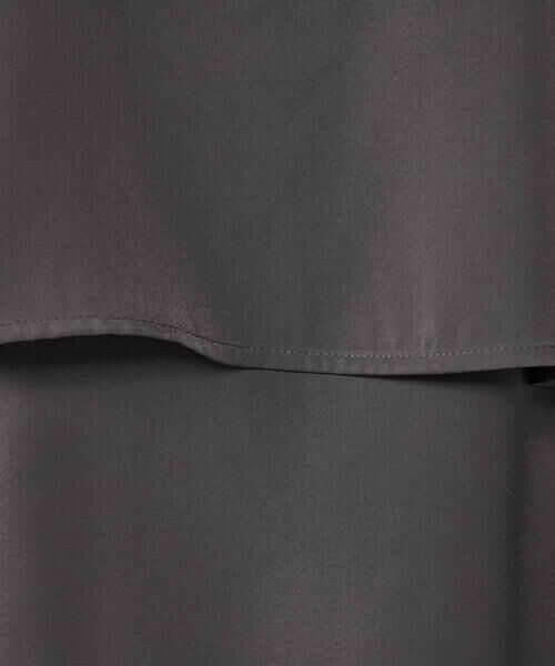 a.v.v / アー・ヴェ・ヴェ シャツ・ブラウス | 【接触冷感/UVカット/吸水速乾/イージーケア】サテンティアードブラウス | 詳細27