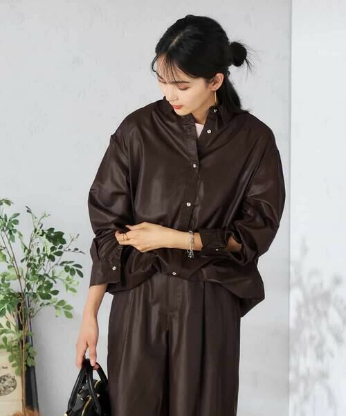 a.v.v / アー・ヴェ・ヴェ シャツ・ブラウス | ドロストセミシアーシャツ | 詳細13