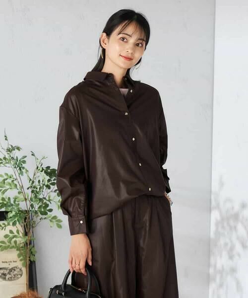 a.v.v / アー・ヴェ・ヴェ シャツ・ブラウス | ドロストセミシアーシャツ | 詳細14