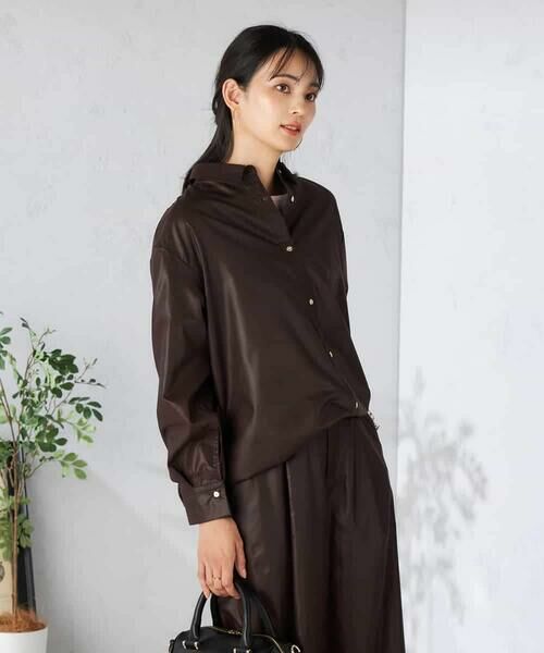 a.v.v / アー・ヴェ・ヴェ シャツ・ブラウス | ドロストセミシアーシャツ | 詳細15