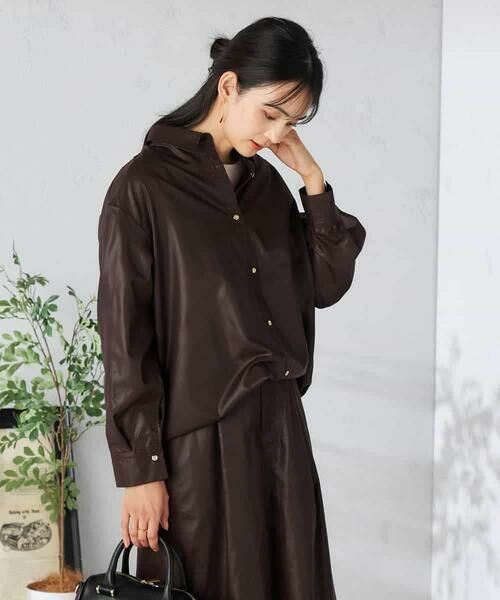 a.v.v / アー・ヴェ・ヴェ シャツ・ブラウス | ドロストセミシアーシャツ | 詳細16