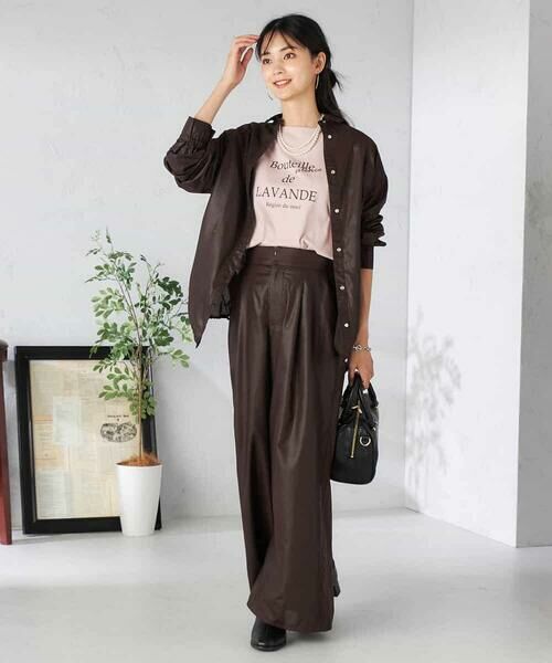 a.v.v / アー・ヴェ・ヴェ シャツ・ブラウス | ドロストセミシアーシャツ | 詳細18