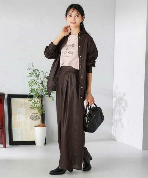 a.v.v / アー・ヴェ・ヴェ シャツ・ブラウス | ドロストセミシアーシャツ | 詳細19