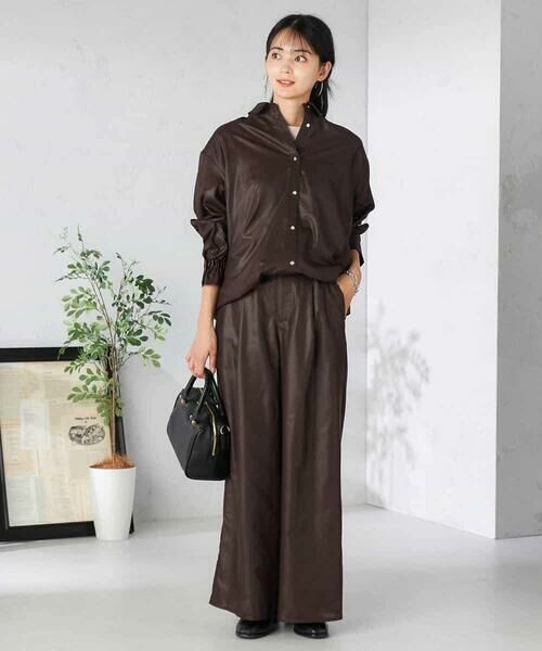 a.v.v / アー・ヴェ・ヴェ シャツ・ブラウス | ドロストセミシアーシャツ | 詳細23