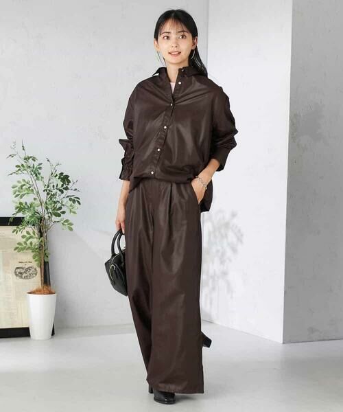 a.v.v / アー・ヴェ・ヴェ シャツ・ブラウス | ドロストセミシアーシャツ | 詳細24