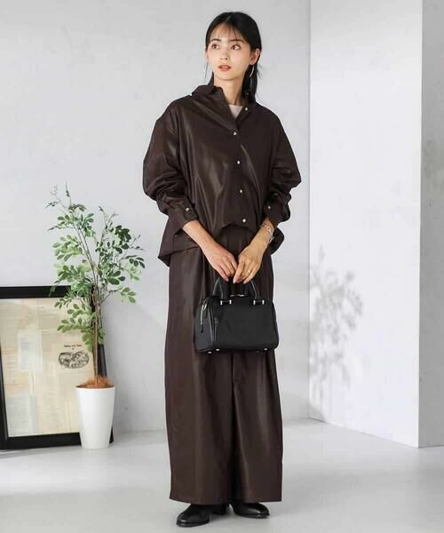 a.v.v / アー・ヴェ・ヴェ シャツ・ブラウス | ドロストセミシアーシャツ | 詳細25