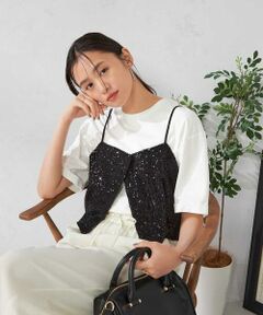 a.v.v / アー・ヴェ・ヴェ その他トップス | スパンコールビスチェ