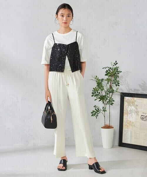 a.v.v / アー・ヴェ・ヴェ その他トップス | スパンコールビスチェ | 詳細11