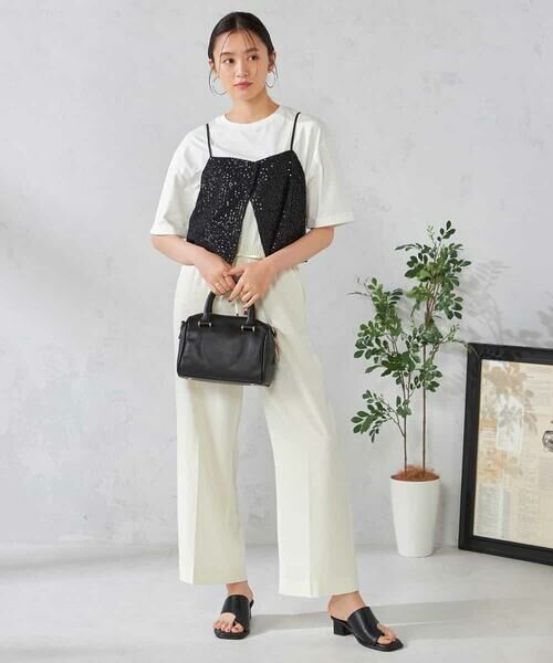 a.v.v / アー・ヴェ・ヴェ その他トップス | スパンコールビスチェ | 詳細12