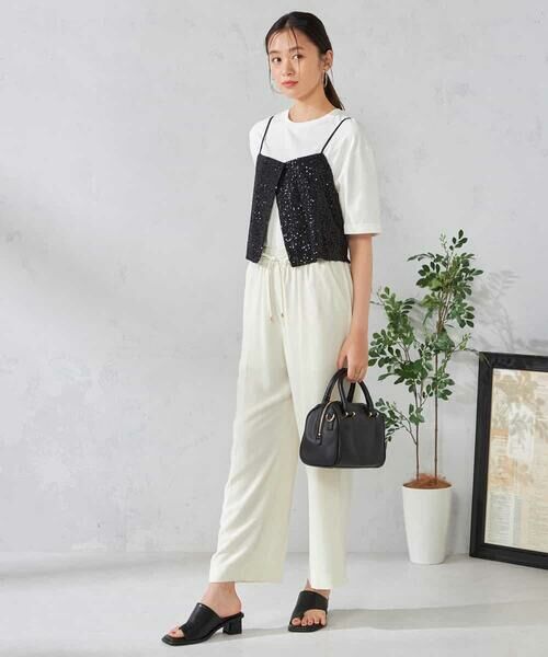 a.v.v / アー・ヴェ・ヴェ その他トップス | スパンコールビスチェ | 詳細13