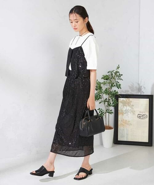 a.v.v / アー・ヴェ・ヴェ その他トップス | スパンコールビスチェ | 詳細5