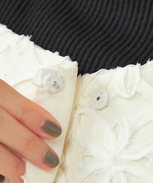 a.v.v / アー・ヴェ・ヴェ その他トップス | チュールレースビスチェ | 詳細13