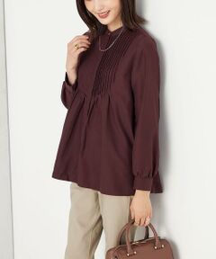 a.v.v / アー・ヴェ・ヴェ シャツ・ブラウス | ピンタックフレアブラウス