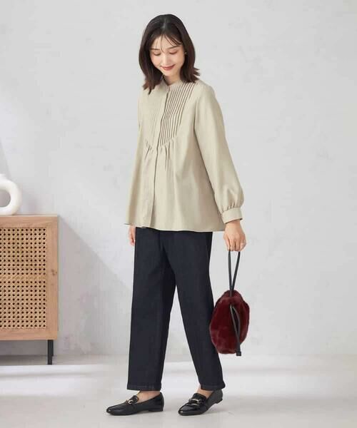 a.v.v / アー・ヴェ・ヴェ シャツ・ブラウス | ピンタックフレアブラウス | 詳細11