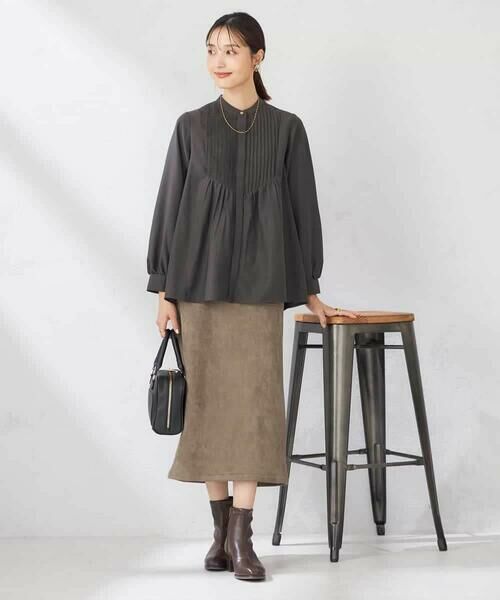 a.v.v / アー・ヴェ・ヴェ シャツ・ブラウス | ピンタックフレアブラウス | 詳細14