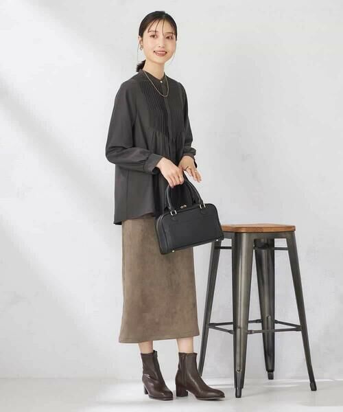 a.v.v / アー・ヴェ・ヴェ シャツ・ブラウス | ピンタックフレアブラウス | 詳細15