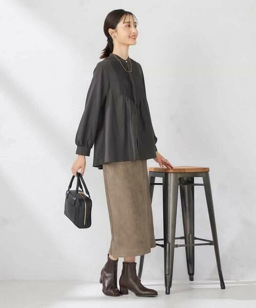 a.v.v / アー・ヴェ・ヴェ シャツ・ブラウス | ピンタックフレアブラウス | 詳細16