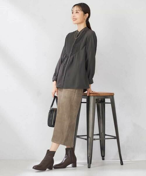 a.v.v / アー・ヴェ・ヴェ シャツ・ブラウス | ピンタックフレアブラウス | 詳細18