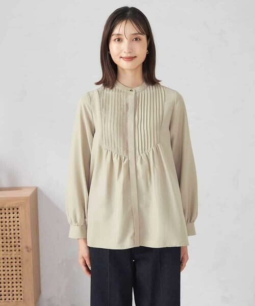 a.v.v / アー・ヴェ・ヴェ シャツ・ブラウス | ピンタックフレアブラウス | 詳細19