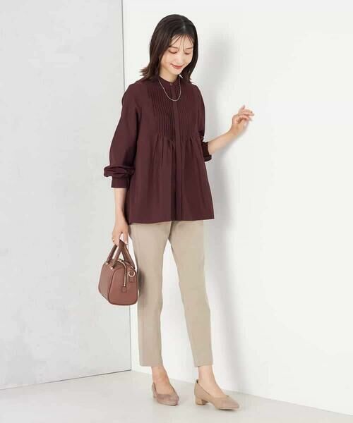 a.v.v / アー・ヴェ・ヴェ シャツ・ブラウス | ピンタックフレアブラウス | 詳細2