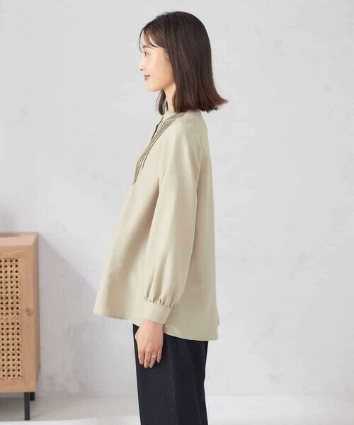 a.v.v / アー・ヴェ・ヴェ シャツ・ブラウス | ピンタックフレアブラウス | 詳細20