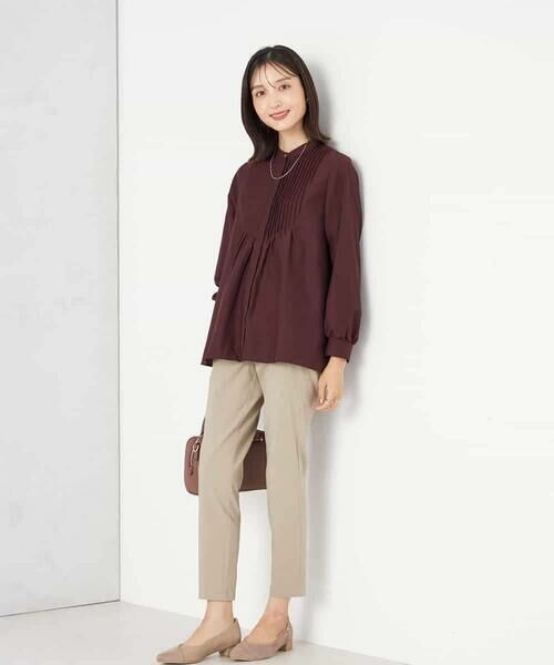 a.v.v / アー・ヴェ・ヴェ シャツ・ブラウス | ピンタックフレアブラウス | 詳細4