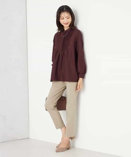 a.v.v / アー・ヴェ・ヴェ シャツ・ブラウス | ピンタックフレアブラウス | 詳細5