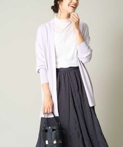 a.v.v / アー・ヴェ・ヴェ カーディガン・ボレロ | 【UVカット】さらさらタッチミドル丈トッパーカーディガン