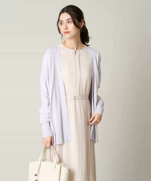 a.v.v / アー・ヴェ・ヴェ カーディガン・ボレロ | 【UVカット】さらさらタッチミドル丈トッパーカーディガン | 詳細10