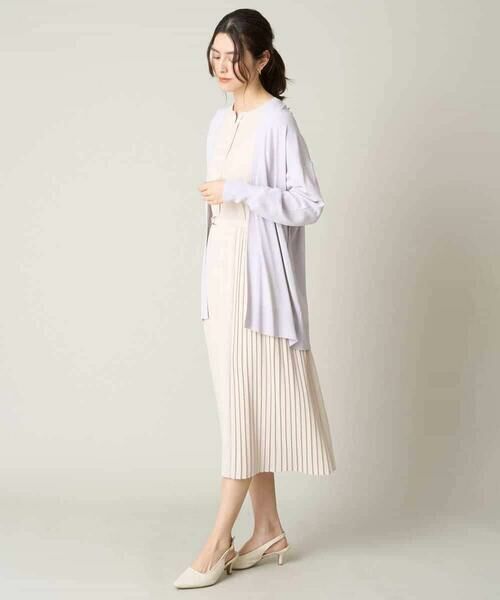 a.v.v / アー・ヴェ・ヴェ カーディガン・ボレロ | 【UVカット】さらさらタッチミドル丈トッパーカーディガン | 詳細13