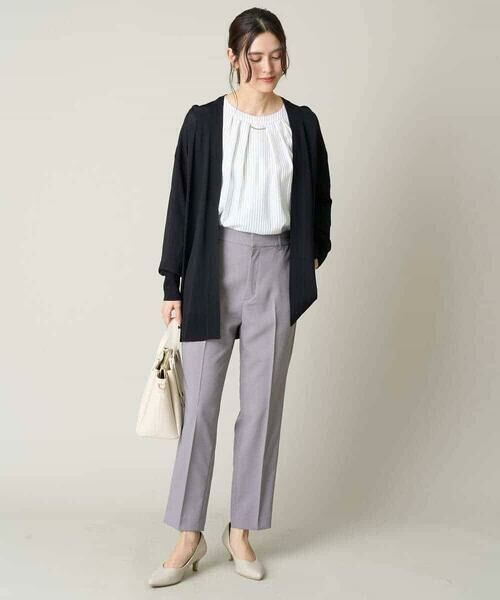 a.v.v / アー・ヴェ・ヴェ カーディガン・ボレロ | 【UVカット】さらさらタッチミドル丈トッパーカーディガン | 詳細19