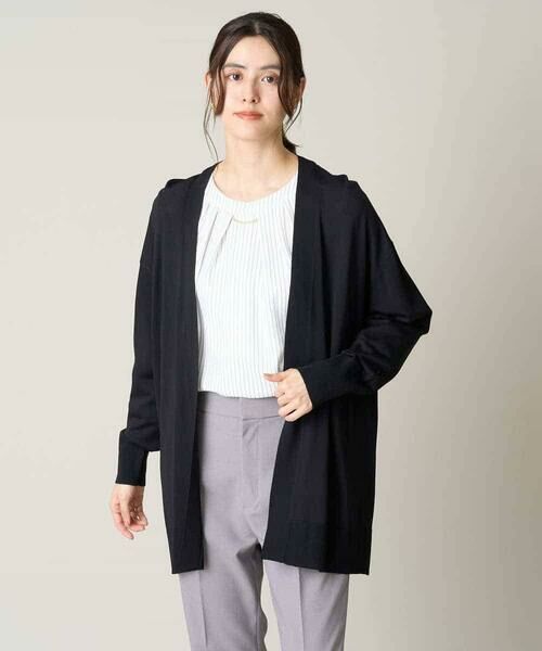 a.v.v / アー・ヴェ・ヴェ カーディガン・ボレロ | 【UVカット】さらさらタッチミドル丈トッパーカーディガン | 詳細23