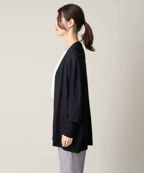 a.v.v / アー・ヴェ・ヴェ カーディガン・ボレロ | 【UVカット】さらさらタッチミドル丈トッパーカーディガン | 詳細24