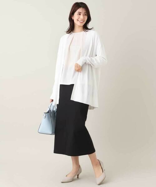 a.v.v / アー・ヴェ・ヴェ カーディガン・ボレロ | 【UVカット】さらさらタッチミドル丈トッパーカーディガン | 詳細4