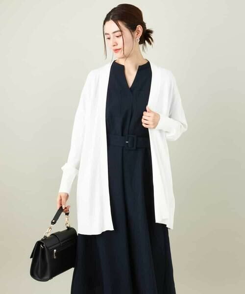 a.v.v / アー・ヴェ・ヴェ カーディガン・ボレロ | 【UVカット】さらさらタッチミドル丈トッパーカーディガン | 詳細5