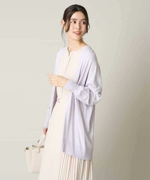 a.v.v / アー・ヴェ・ヴェ カーディガン・ボレロ | 【UVカット】さらさらタッチミドル丈トッパーカーディガン | 詳細9