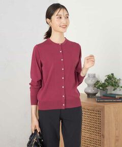 a.v.v / アー・ヴェ・ヴェ カーディガン・ボレロ | 【洗える】クルーネック美ラクるカーディガン