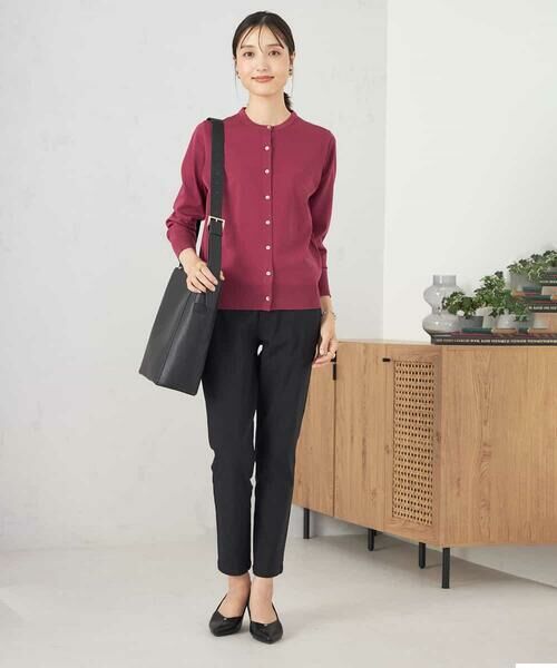 a.v.v / アー・ヴェ・ヴェ カーディガン・ボレロ | 【洗える】クルーネック美ラクるカーディガン | 詳細10