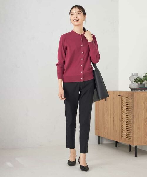 a.v.v / アー・ヴェ・ヴェ カーディガン・ボレロ | 【洗える】クルーネック美ラクるカーディガン | 詳細12