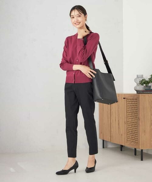 a.v.v / アー・ヴェ・ヴェ カーディガン・ボレロ | 【洗える】クルーネック美ラクるカーディガン | 詳細15