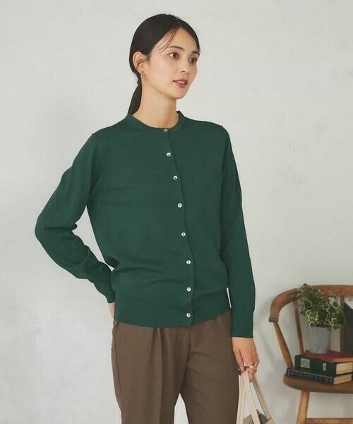 a.v.v / アー・ヴェ・ヴェ カーディガン・ボレロ | 【洗える】クルーネック美ラクるカーディガン | 詳細25