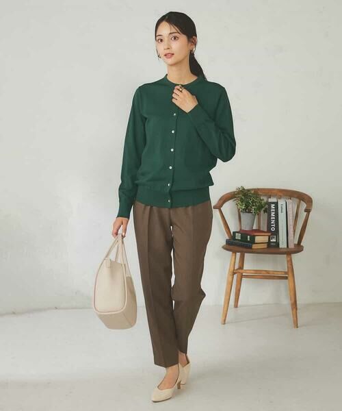 a.v.v / アー・ヴェ・ヴェ カーディガン・ボレロ | 【洗える】クルーネック美ラクるカーディガン | 詳細26