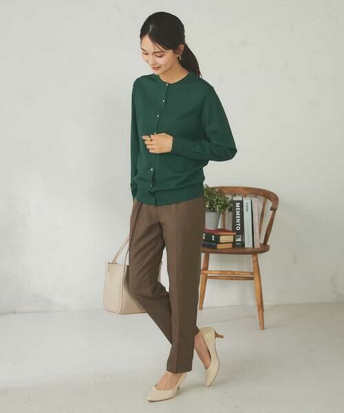 a.v.v / アー・ヴェ・ヴェ カーディガン・ボレロ | 【洗える】クルーネック美ラクるカーディガン | 詳細27