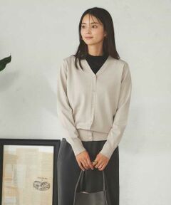 a.v.v / アー・ヴェ・ヴェ カーディガン・ボレロ | 【洗える】Vネック美ラクるカーディガン